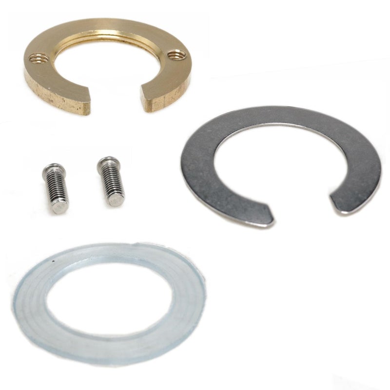 yukata Faucet nut faucets Metal Ring retaining nut 1.22 inch /31 mm Inside Diameter mounting Nuts Kitchen faucets Locking Nuts Tool kit hot and Cold Faucet retaining Tool kit 1Set (1.97 * 1.26inch) - Image 2